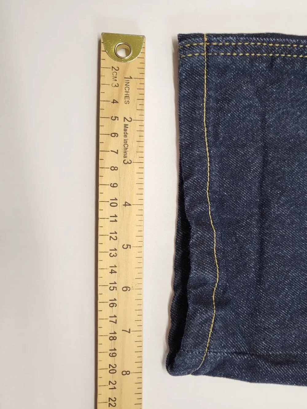 Old Navy Jeans Built in Tough Men 48X25 {Tag48X30) Original Tapered Hems Altered